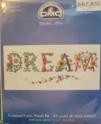 DMC Dream Cross Stitch Kit