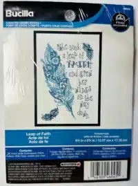 Bucilla Leap Of Faith Cross Stitch Kit