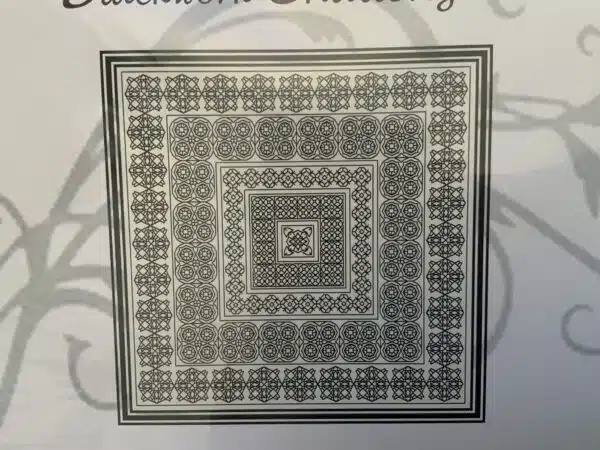SEBA Designs - Blackwork Challenge 2 Cross Stitch Chart Hardcopy
