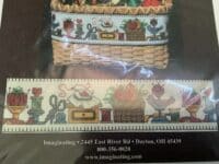 Diane Arthurs Sewing Basket Band Cross Stitch Chart Hard Copy