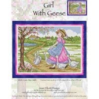 Joan Elliott JE166 Girl with Geese Hard Copy