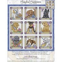 Joan Elliott JE230 Playful Puppies Hard Copy