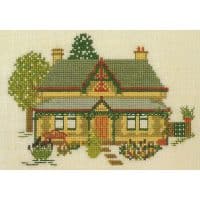 Juniper Designs H02A Frewville Stonehouse in Aida Cross Stitch Kit