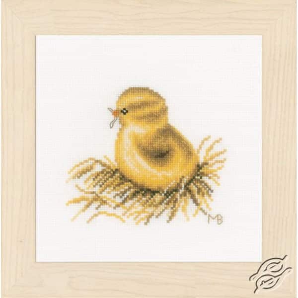 Lanarte Little Chick IV GSLPN0165385 Cross Stitch Kit JK's Cross Stitch Supplies