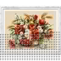 Magic Needle Bouquet of Wildflowers GSM40-67 Cross Stitch Kit