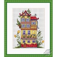 Merejka Spring House GSJK0052 Cross Stitch Kit