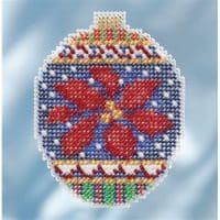 Mill Hill Kit Christmas Poinsettia MH211814