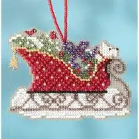 Mill Hill Kit Evergreen Sleigh MH161734
