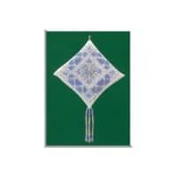 Mill Hill Kit Ice Blue Snowflake MHTD17