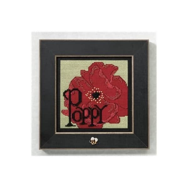Mill Hill Kit Poppy MH149101 JK's Cross Stitch Supplies