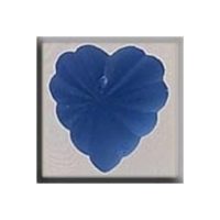 Mill Hill Treasure 12071 Frosted Starburst Heart Matte Sapphire