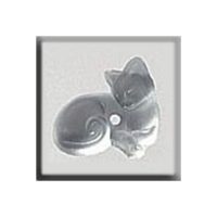 Mill Hill Treasure 12160 Cat Frosted Crystal