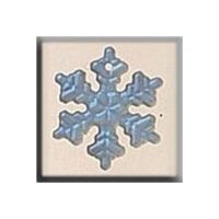 Mill Hill Treasure 12161 Small Snowflake Mt Crystal AB