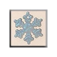 Mill Hill Treasure 12162 Medium Snowflake Mt Crystal AB