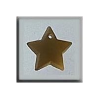 Mill Hill Treasure 12167 Medium Star Matte Light Topaz