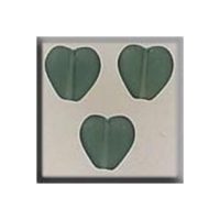 Mill Hill Treasure 12277 Channeled Heart Matte Tourmaline