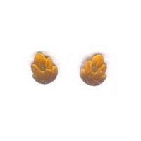 Mill Hill Treasure 12307 Petite Leaves Matte Autumn Topaz