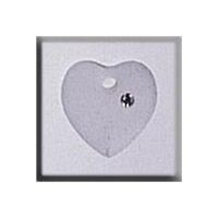 Mill Hill Treasure 13049 Small Frosted Heart Crystal