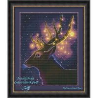 Nadezhda Gavrilenkova Christmas Deer Hard Copy