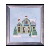 Nora Corbett NC159 Little Snowy Green Cottage Hard Copy