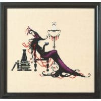 Nora Corbett NC294 Witching Hour Cross Stitch Chart Hard Copy