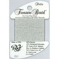 Rainbow Gallery Petite Treasure Braid PB47 Ice