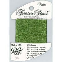Rainbow Gallery Petite Treasure Braid PB57 Avocado