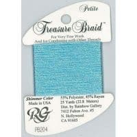 Rainbow Gallery Petite Treasure Braid Shimmer PB204 Blue