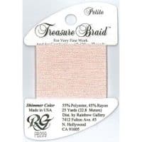 Rainbow Gallery Petite Treasure Braid Shimmer PB209 Carnation