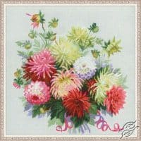 Riolis Dahlias GSRC1384 Cross Stitch Kit