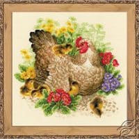 Riolis Hen GSRC1480 Cross Stitch Kit