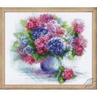 Riolis Hydrangea GSRC1696 Cross Stitch Kit