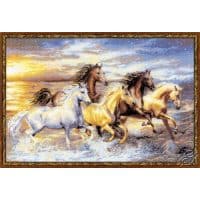 Riolis In the Sunset Premium GSRP0038 Cross Stitch Kit