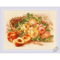 Riolis Juicy Peach GSRC1827 Cross Stitch Kit