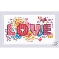 Riolis Love GSRC1853 Cross Stitch Kit