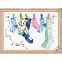 Riolis My Family GSRC1637 Cross Stitch Kit