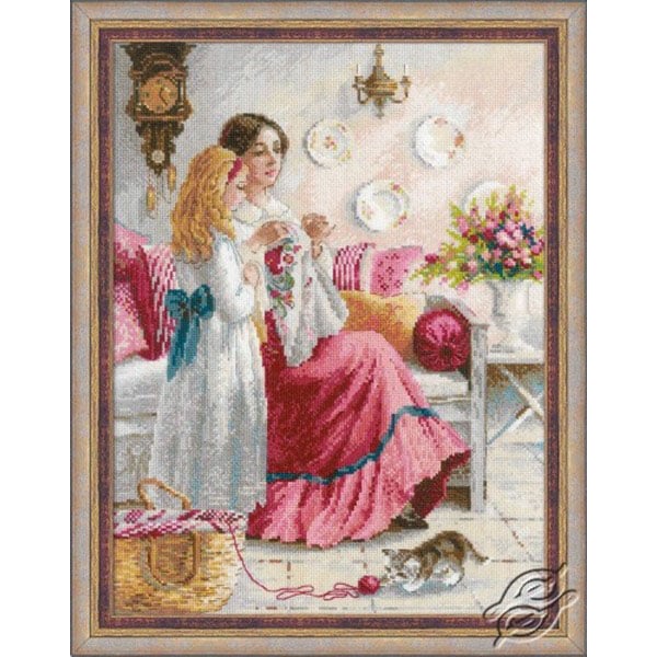 Riolis Stitching Lessons GSRC1789 Cross Stitch Kit JK's Cross Stitch