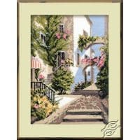 Riolis The Italian Courtyard GSRC0373 Cross Stitch Kit