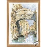 Riolis Venice Bridge of Sighs GSRC1552 Cross Stitch Kit