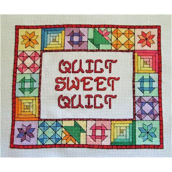 Rogue Stitchery Quilt Sweet Quilt 4009 Cross Stitch Chart Hard Copy