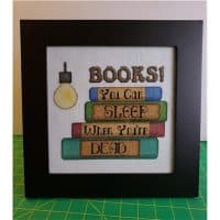 Rogue Stitchery Sleep When Youre Dead 2040 Cross Stitch Chart Hard Copy