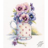 RTO First Violets GSVM632 Cross Stitch Kit