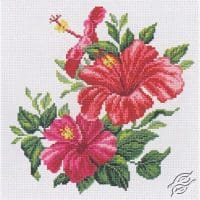 RTO Hibiscus GSVM375 Cross Stitch Kit