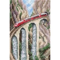 RTO Landwasser Viaduct GSVC303 Cross Stitch Kit
