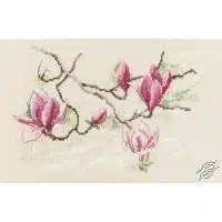 RTO Magnolia Flowers GSVM732 Cross Stitch Kit