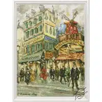 RTO Moulin Rouge GSVM461 Cross Stitch Kit