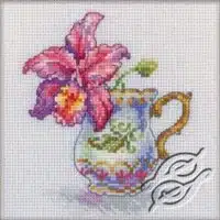 RTO Orchid Tea Party GSVEH305 Cross Stitch Kit