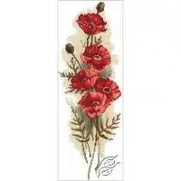 RTO Oriental Poppies II GSVM450 Cross Stitch Kit