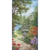 RTO Summerhouse by the Water GSVM234 Cross Stitch Kit