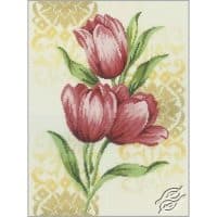 RTO Tulips II GSVM258 Cross Stitch Kit